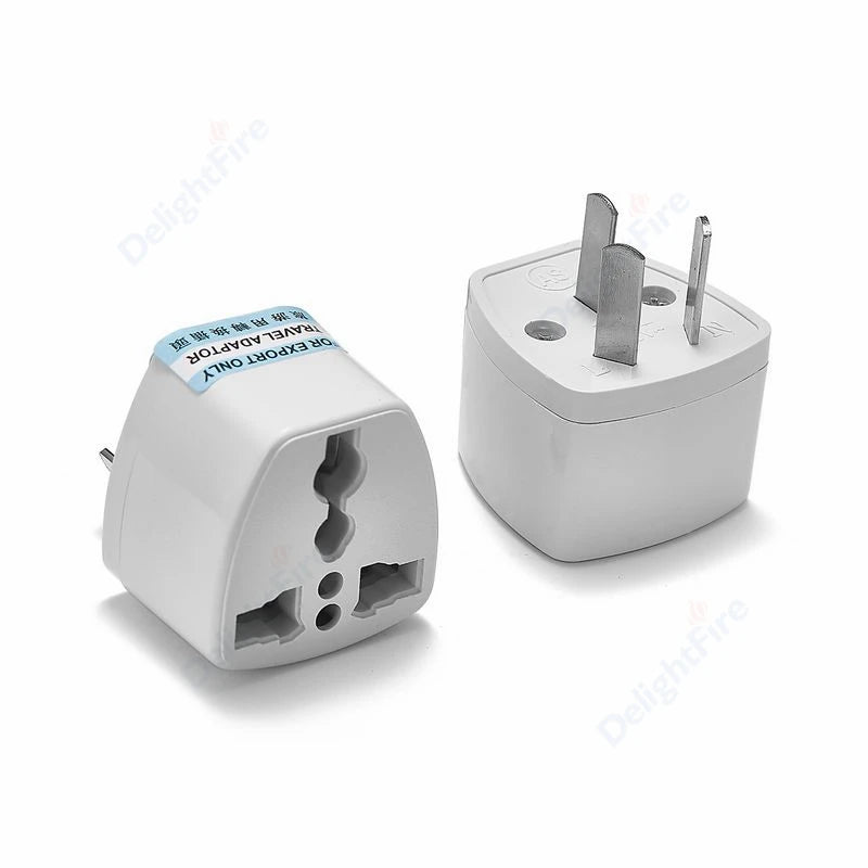 Universal Travel Plug Adapter designed with lightweight construction - Travel Plug Adapter by Tech Nova Hub