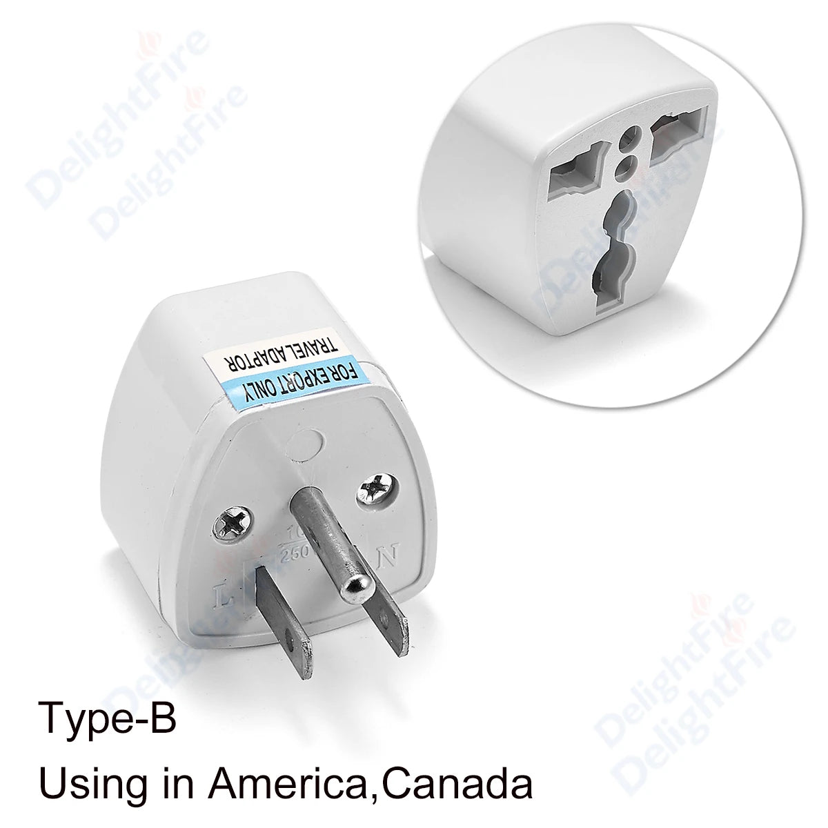 Universal Travel Plug Adapter featuring lightweight construction - Electronics by Tech Nova Hub