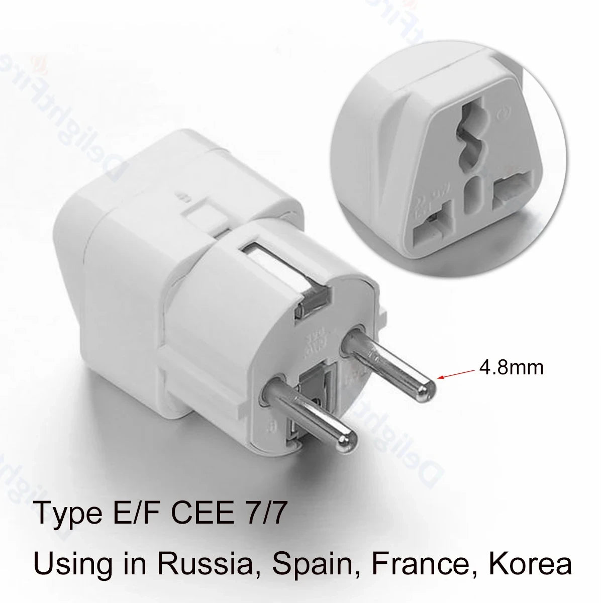 Universal Travel Plug Adapter highlighting durable build quality - Travel Plug Adapter by Tech Nova Hub