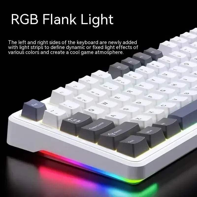 AULA F87 Pro Wireless Mechanical Keyboard including wireless functionality - Keyboard by Tech Nova Hub