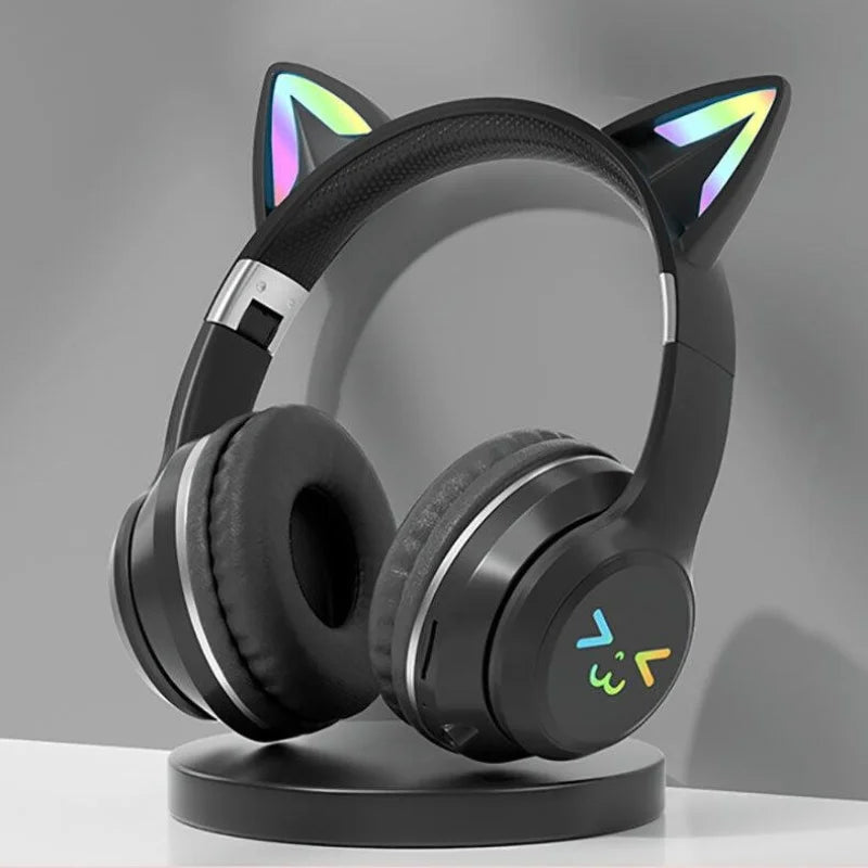 Cat Ear Bluetooth Headset/Headphones Wireless | Tech Nova Hub