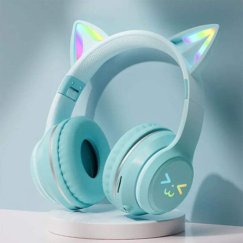 Cat Ear Bluetooth Headset/Headphones Wireless | Tech Nova Hub