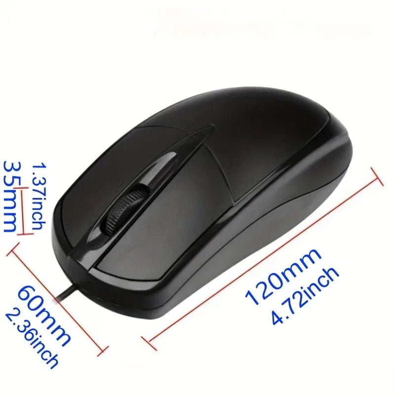 Ergonomic USB Mouse Wired | Tech Nova Hub