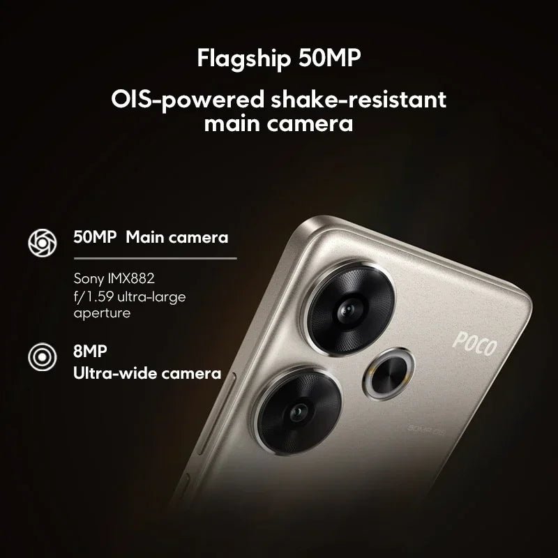 POCO F6 Smartphone 256GB 512GB designed with smart technology integration - Smartphone by Tech Nova Hub