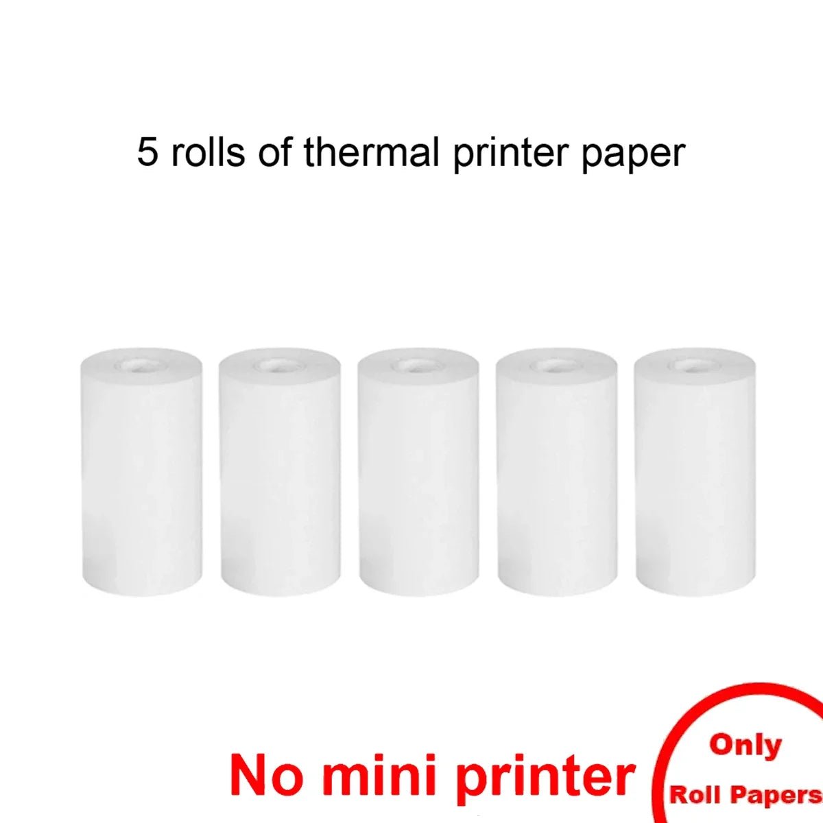 Portable Mini Thermal Printer | Inkless Sticker & Label Maker equipped with compact build for easy travel - Printer by Tech Nova Hub