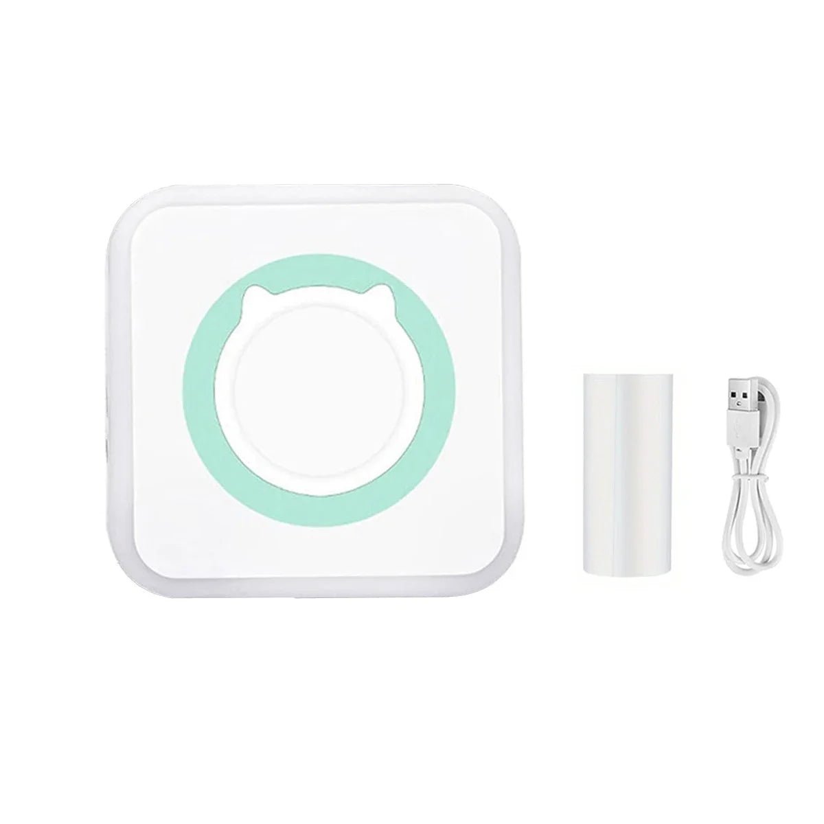 Portable Mini Thermal Printer | Inkless Sticker & Label Maker highlighting portable and lightweight design - Printer by Tech Nova Hub