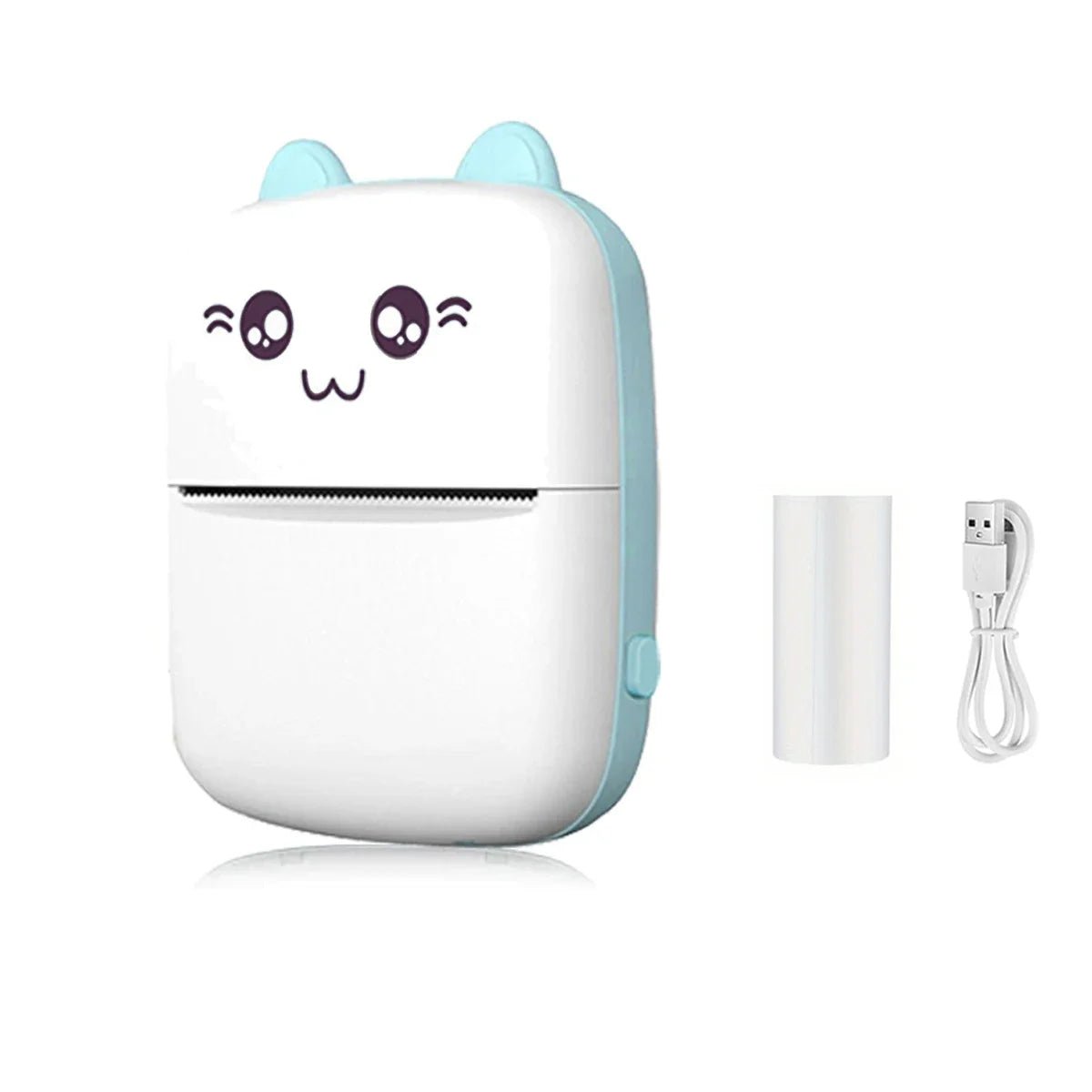 Portable Mini Thermal Printer | Inkless Sticker & Label Maker enhanced by portable and lightweight design - Printer by Tech Nova Hub