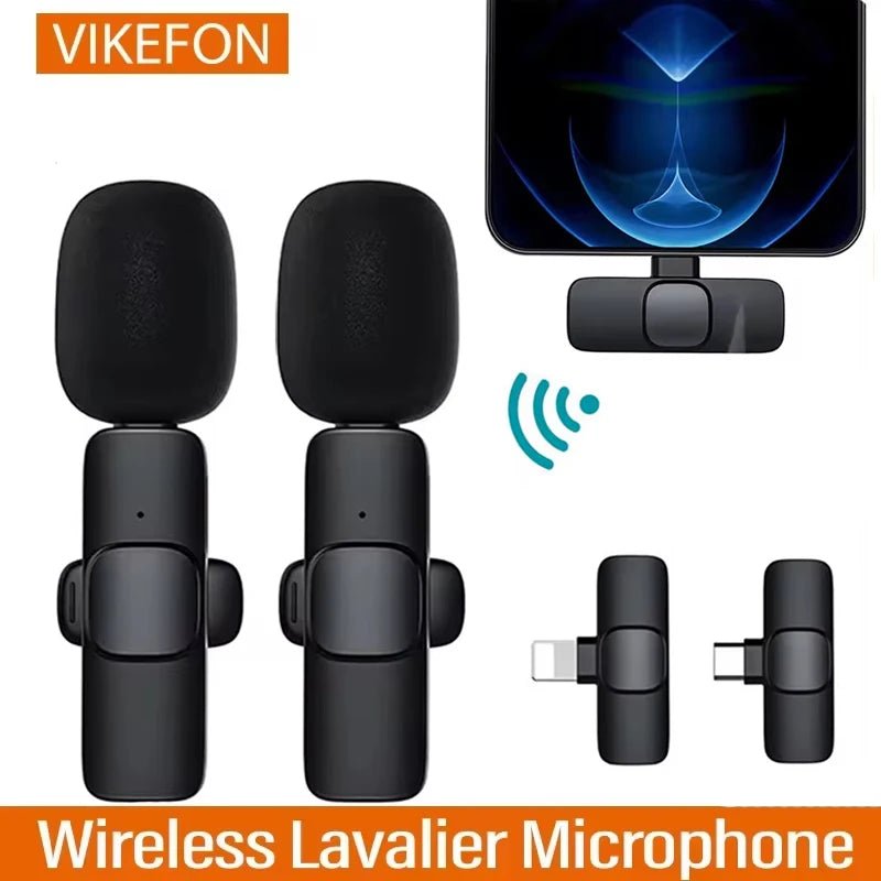 Wireless Lavalier Mic for iPhone & Android | Tech Nova Hub
