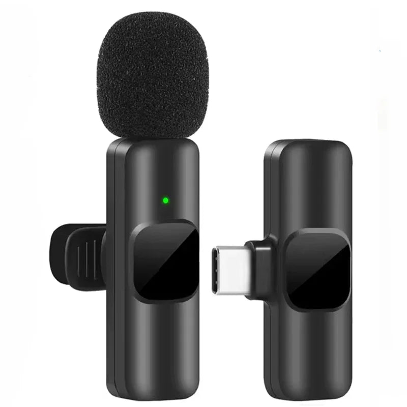 Wireless Lavalier Mic for iPhone & Android enhanced by Bluetooth connectivity - Lavalier Microphone by Tech Nova Hub