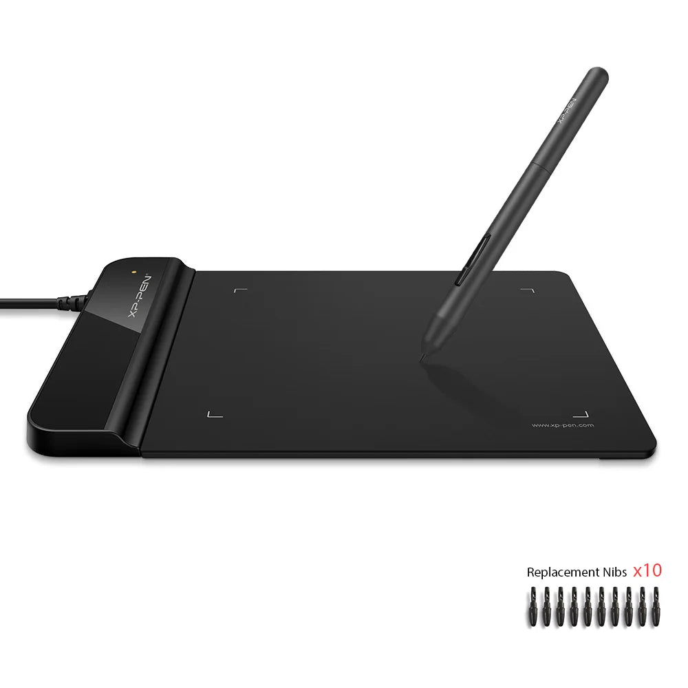 XPPen Star G430S Drawing Tablet – OSU & Design Use featuring long-lasting battery life - Drawing Tablet by Tech Nova Hub