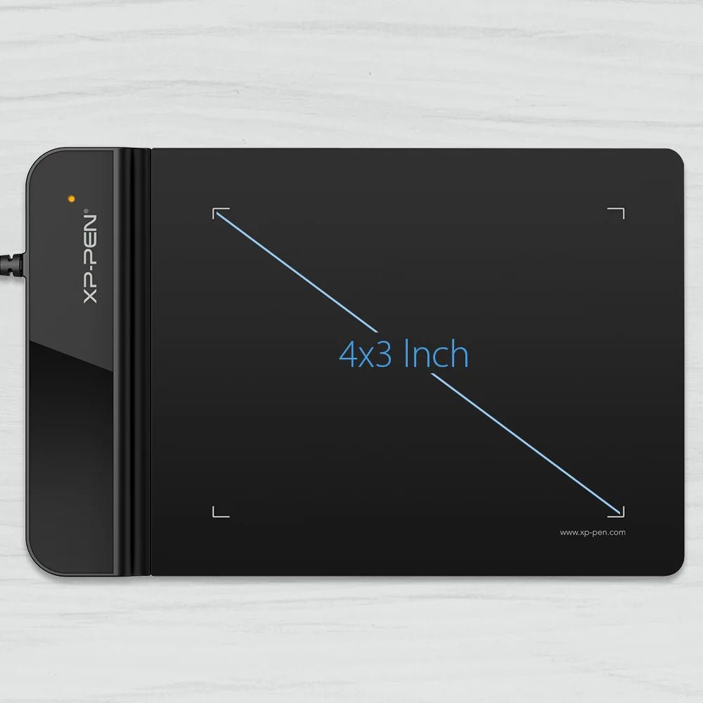 XPPen Star G430S Drawing Tablet – OSU & Design Use including portable and lightweight design - Drawing Tablet by Tech Nova Hub