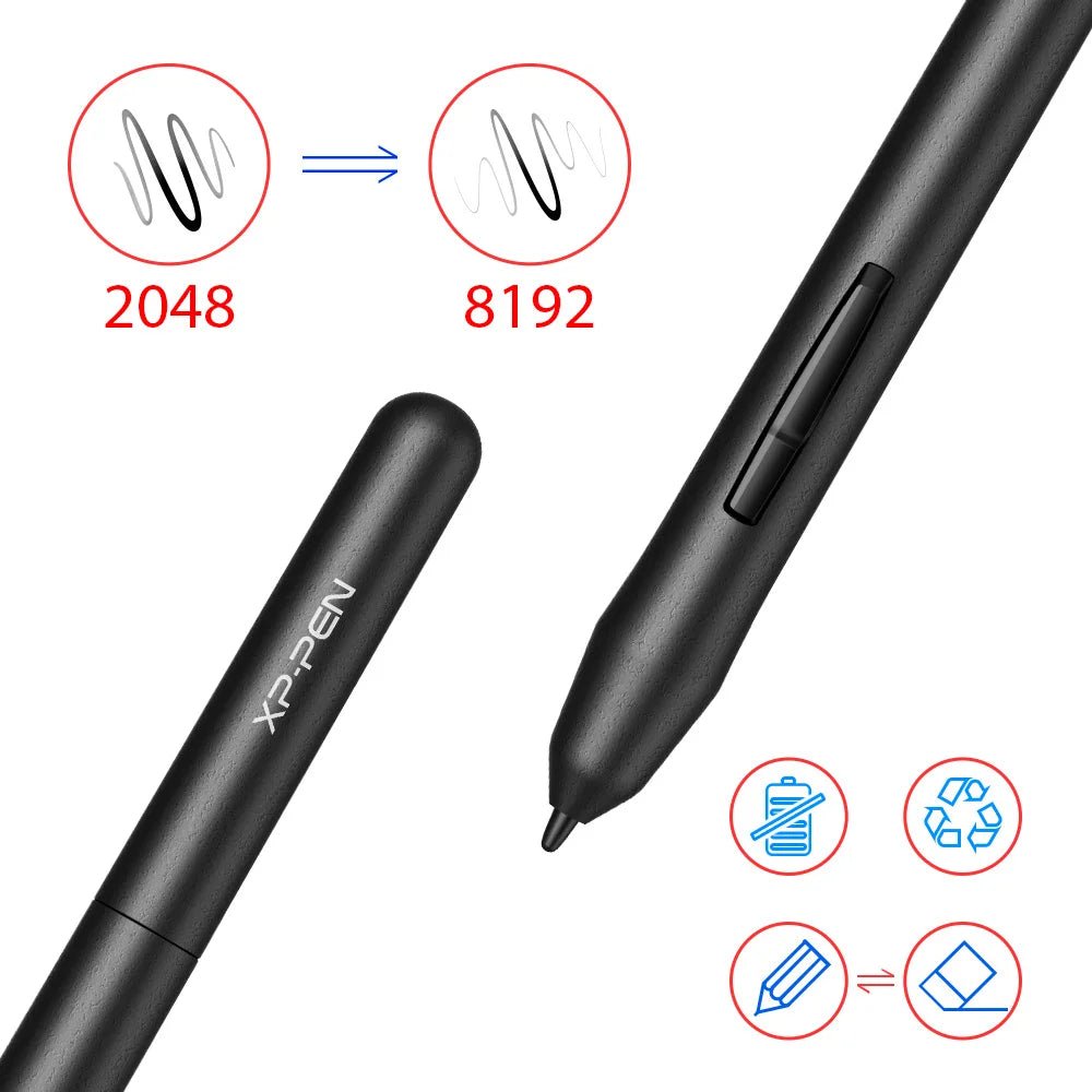 XPPen Star G430S Drawing Tablet – OSU & Design Use equipped with portable and lightweight design - Drawing Tablet by Tech Nova Hub