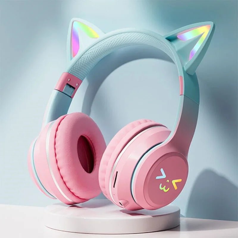 Cat Ear Bluetooth Headset/Headphones Wireless | Tech Nova Hub