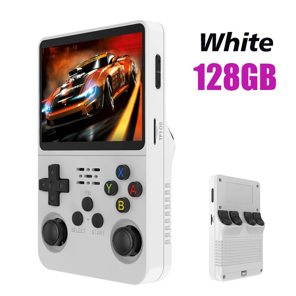 R36S Retro Handheld Game Console 128G equipped with portable and lightweight design - Handheld Gaming Console by Tech Nova Hub