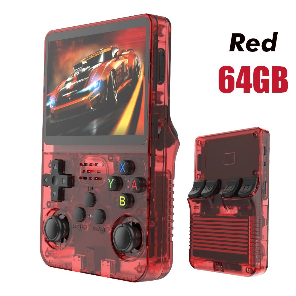R36S Retro Handheld Game Console 128G enhanced by portable and lightweight design - Handheld Gaming Console by Tech Nova Hub